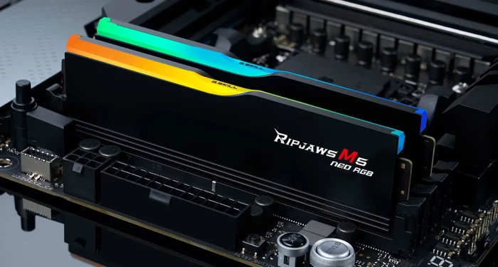 64GB (2x32) DDR5-6000 CL28 G.SKILL Ripjaws M5 Neo RGB