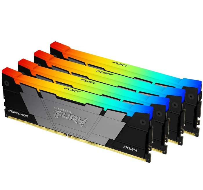 Kingston FURY Renegade RGB 128GB (4x32GB) DDR4 3200MHz CL16