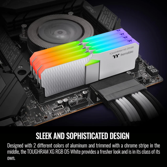 Thermaltake TOUGHRAM XG RGB D5 Snow 32GB (2x16GB) DDR5 7200MHz CL36