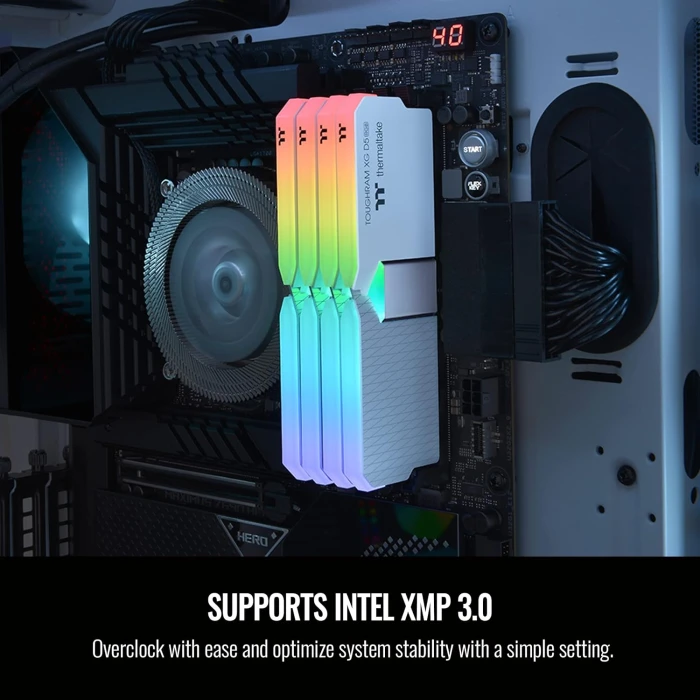 Thermaltake TOUGHRAM XG RGB D5 Snow 32GB (2x16GB) DDR5 7200MHz CL36