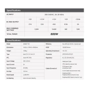 Zalman MegaMax 600W