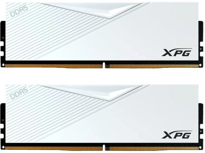 32GB (2x16) DDR5-6400 CL32 XPG LANCER WHITE EXPO & XMP