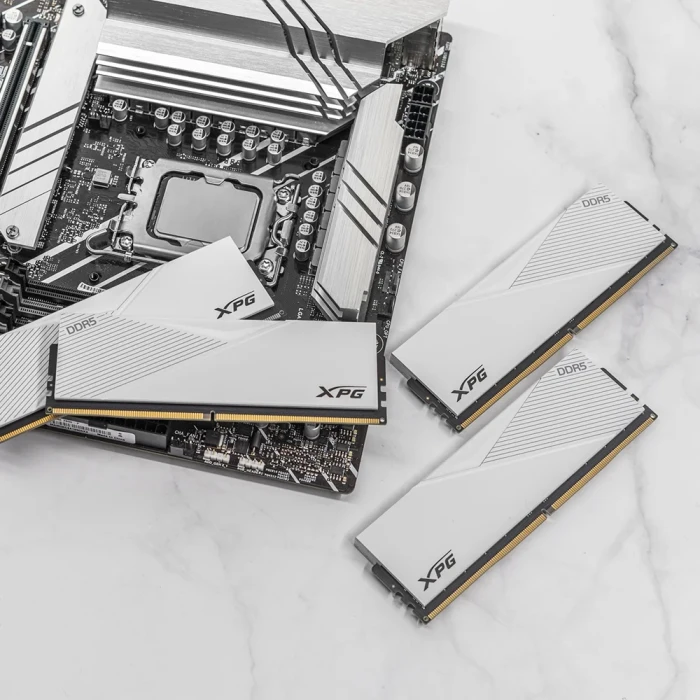 32GB (2x16) DDR5-6400 CL32 XPG LANCER WHITE EXPO & XMP