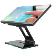 Поставка за тъч монитор Hannspree POS Stand Deluxe, 10.1" - 23", Черна