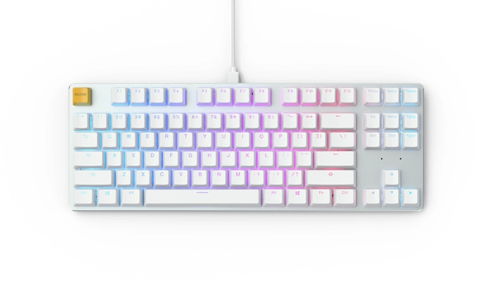 Glorious White Ice GMMK RGB