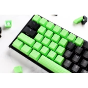 Капачки за механична клавиатура Ducky Green 31-Keycap Set Rubber Backlit Double-Shot US Layout