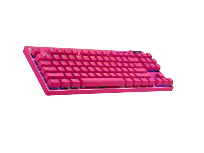 Logitech G Pro X TKL Lightspeed Tactile Switch Magenta