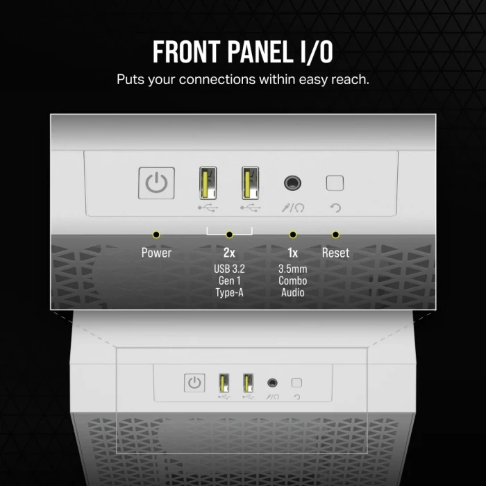 Corsair 3000D AIRFLOW White