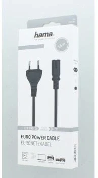HAMA Захранващ Шуко C > IEC C7 - 1.5m