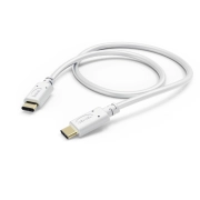 Кабел за зареждане/данни Hama, USB Type-C - USB Type-C, 1.0 m, бял