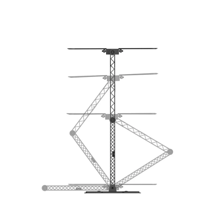 Стенна стойка за OLED TV FULLMOTION, 400x400, 165 см 65"