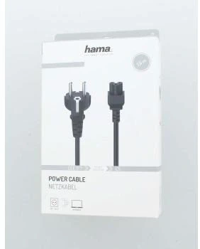 HAMA Захранващ Шуко > IEC C5 - 2.5m
