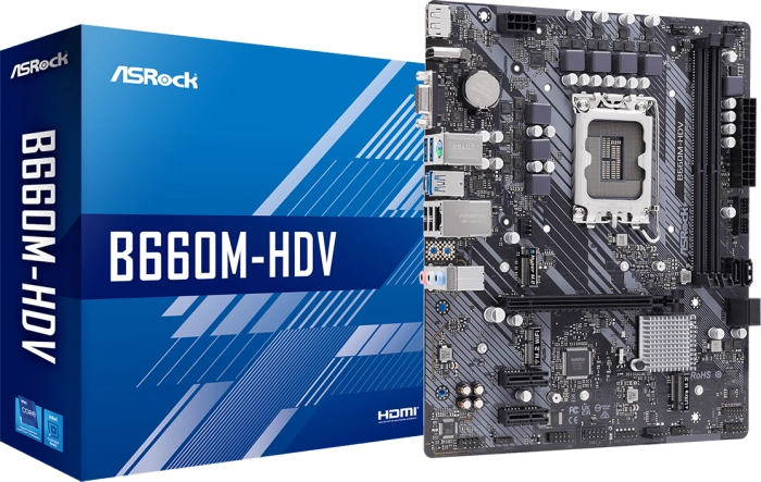 ASRock B660M-HDV DDR4