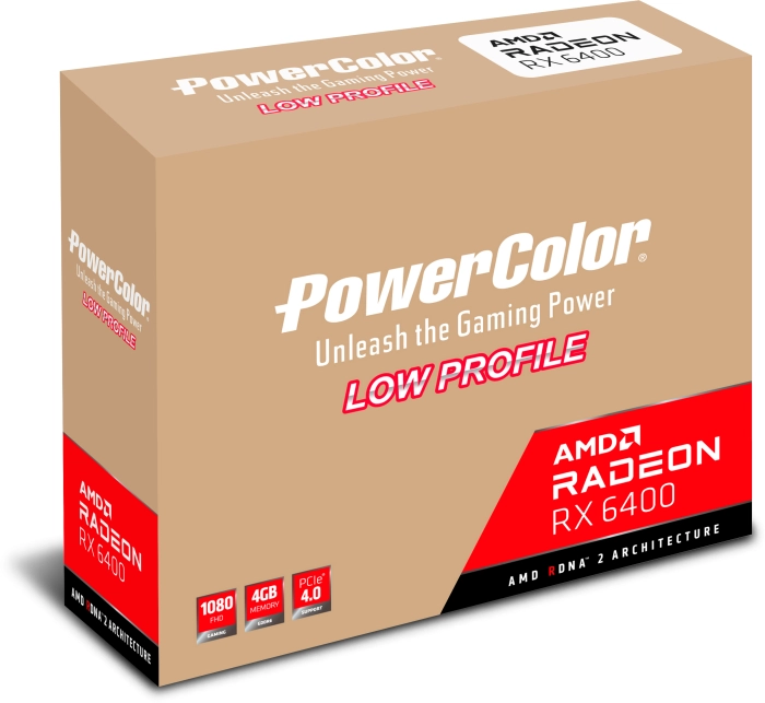 PowerColor Radeon RX 6400 ITX 4GB