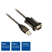 ACT Ewent AC6000 USB-A мъжко - RS232 конвертор 1.5 м