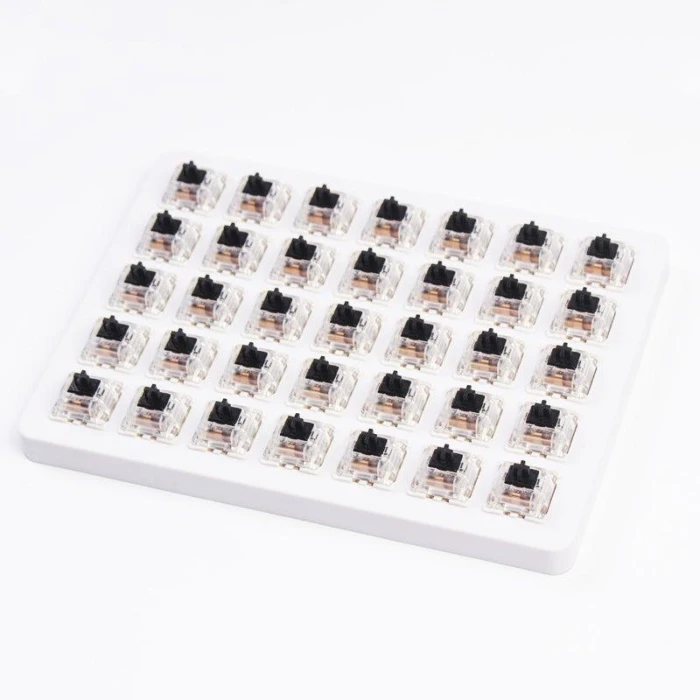 Суичове за механична клавиатура Keychron Gateron Black, Switch Set 35 броя
