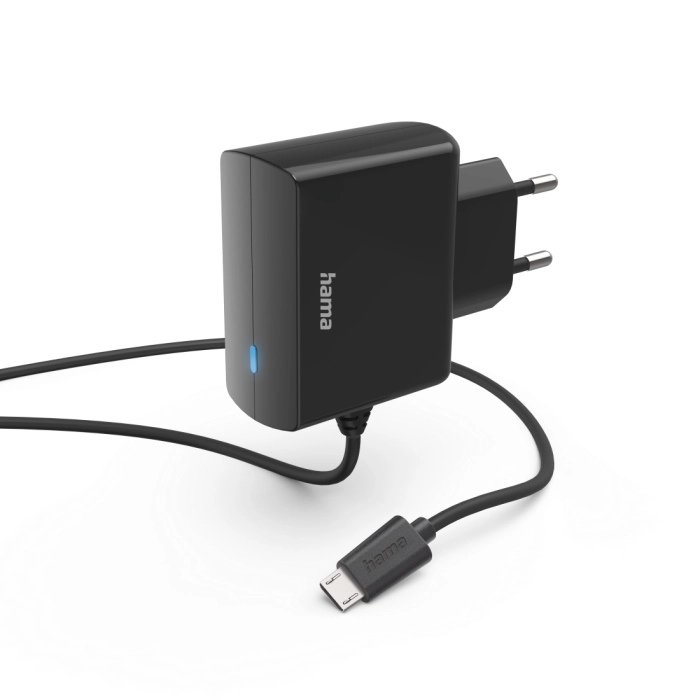 HAMA Зарядно 220V с кабел micro-USB, 6 W, 1.0 m