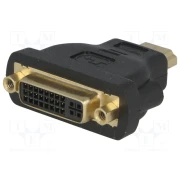 VCom Адаптер Adapter HDMI M/DVI-D F 24+1 - CA311