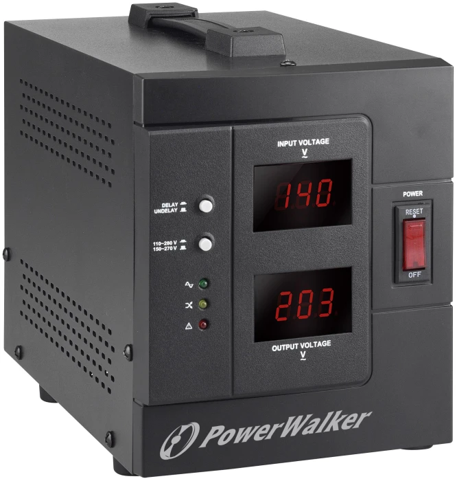 Стабилизатор POWERWALKER AVR 1500 SIV, 1500VA