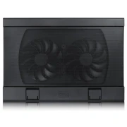 Охладител за лаптоп DeepCool WIND PAL FS, 17", 2x140 mm, 1200 RPM, Черен