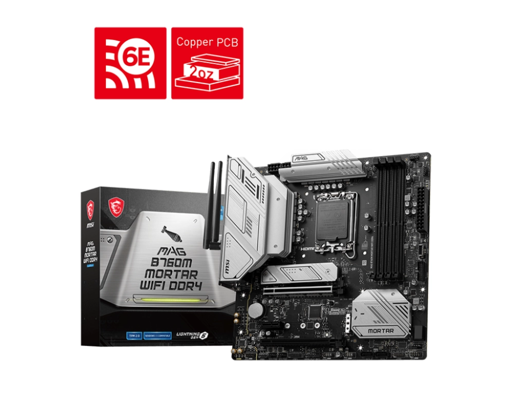 MSI MAG B760M MORTAR WIFI DDR4