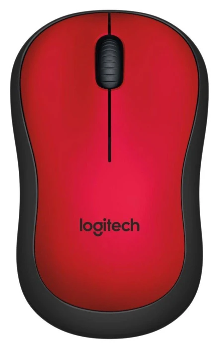 LOGITECH M220 Безжична Silent Червена