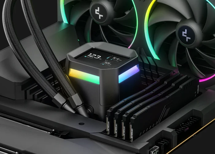 DeepCool LM240 Black 2.4" LCD