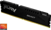 Kingston FURY Beast Black 16GB DDR5 6000MHz CL36