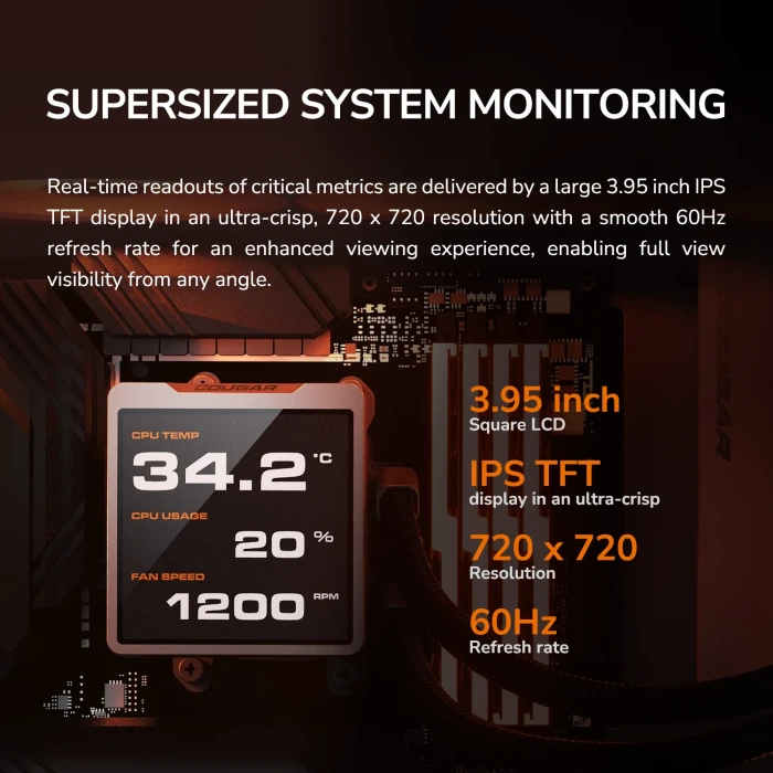 COUGAR VISTEK PRO ARGB 360 Black