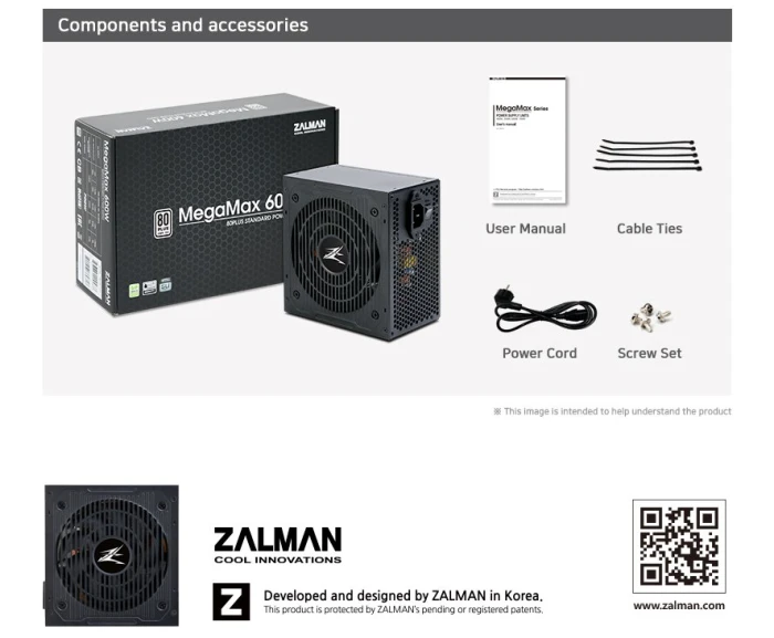 Zalman MegaMax 600W