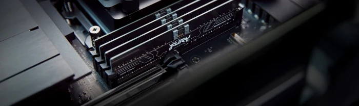 128GB (4x32) DDR5-6400 CL32 Kingston FURY Renegade Pro ECC Black EXPO