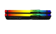 Kingston FURY Beast Black RGB 16GB(2x8GB) DDR5 5200MHz CL36