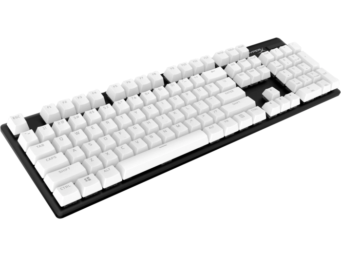 HyperX Full key Set Keycaps PBT White