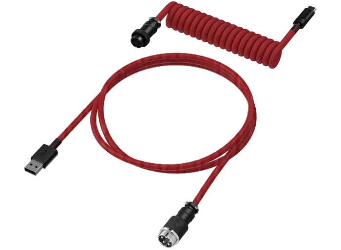 HyperX Coiled Cable USB-C Red-Black
