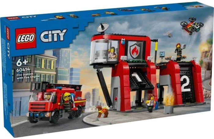 LEGO City - Fire Station with Fire Truck - 60414