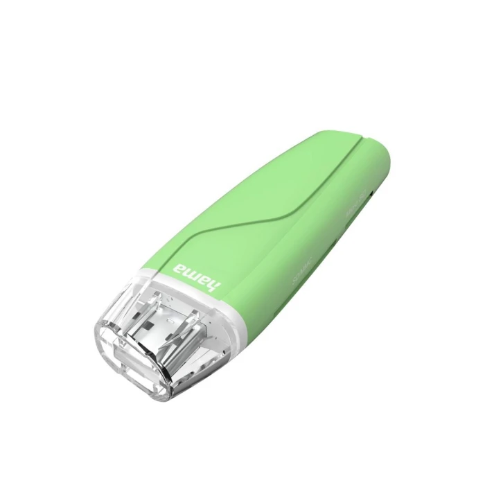 Четец за карти HAMA, USB 2.0, SD/microSD, SD/SDHC/SDXC, Черен