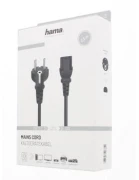 HAMA Захранващ Шуко > IEC C13 - 2.5m