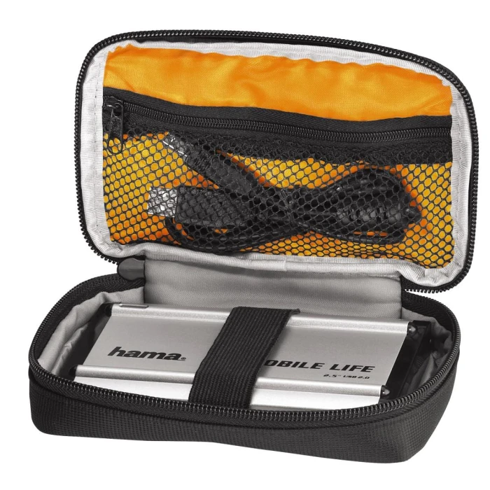 Калъф за твърд диск HAMA Black Bird 84127, 2.5", Черен