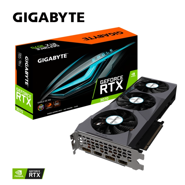 GIGABYTE GeForce RTX 3070 EAGLE OC 8GB GDDR6