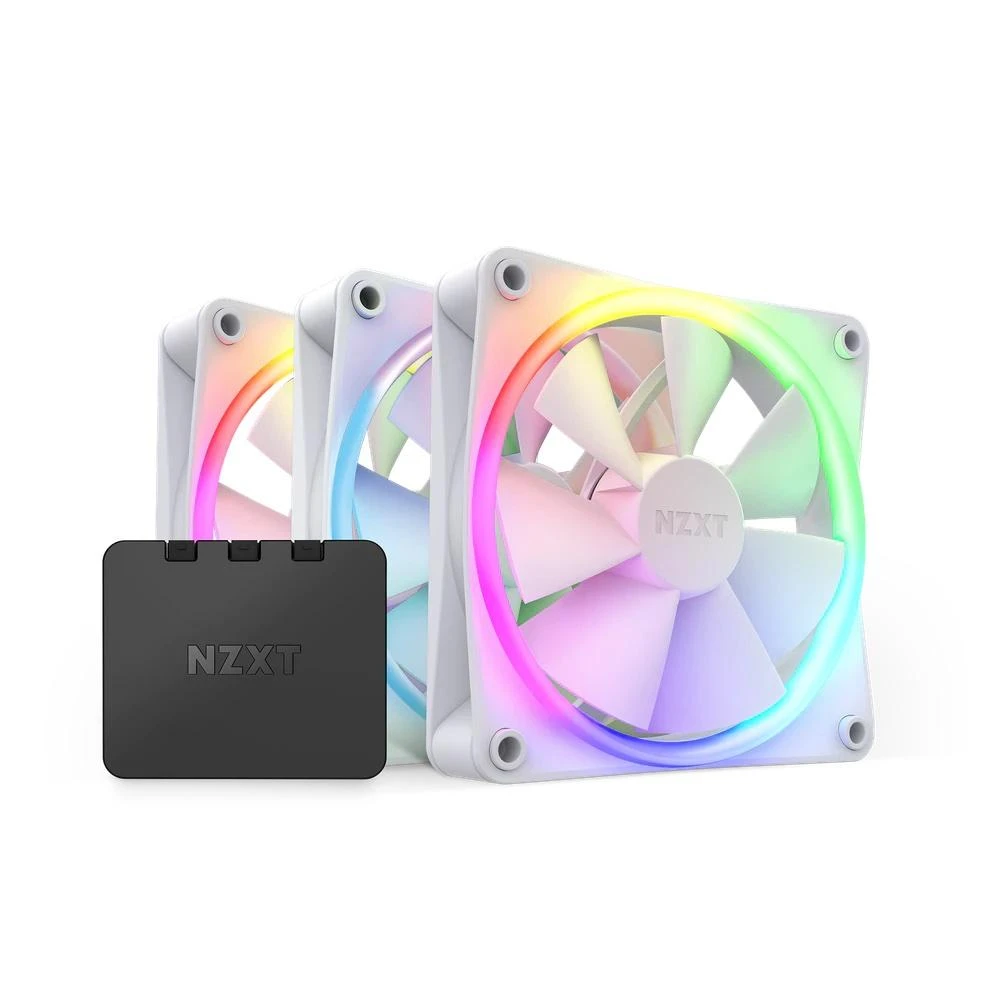 NZXT F120 RGB White 3in1