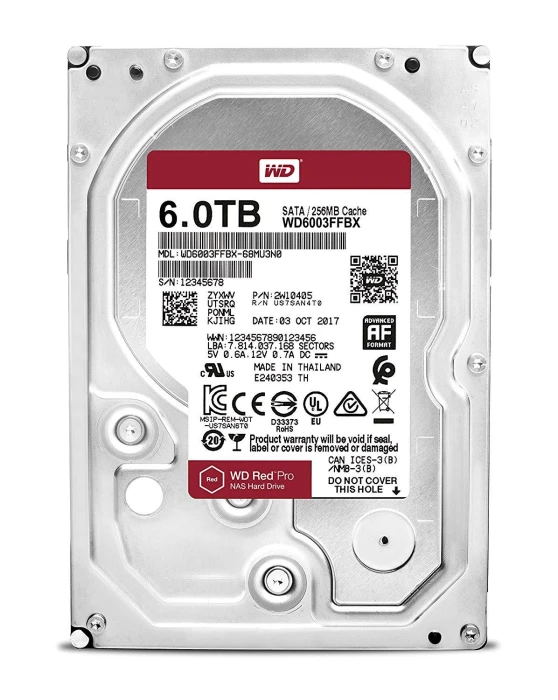 WD Red Pro 6TB