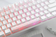 Ducky One 3 Pure White Full Size Hotswap Cherry MX Silent Red