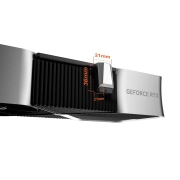 CableMod 12VHPWR 90 Degree Angled Adapter - Variant A Orange