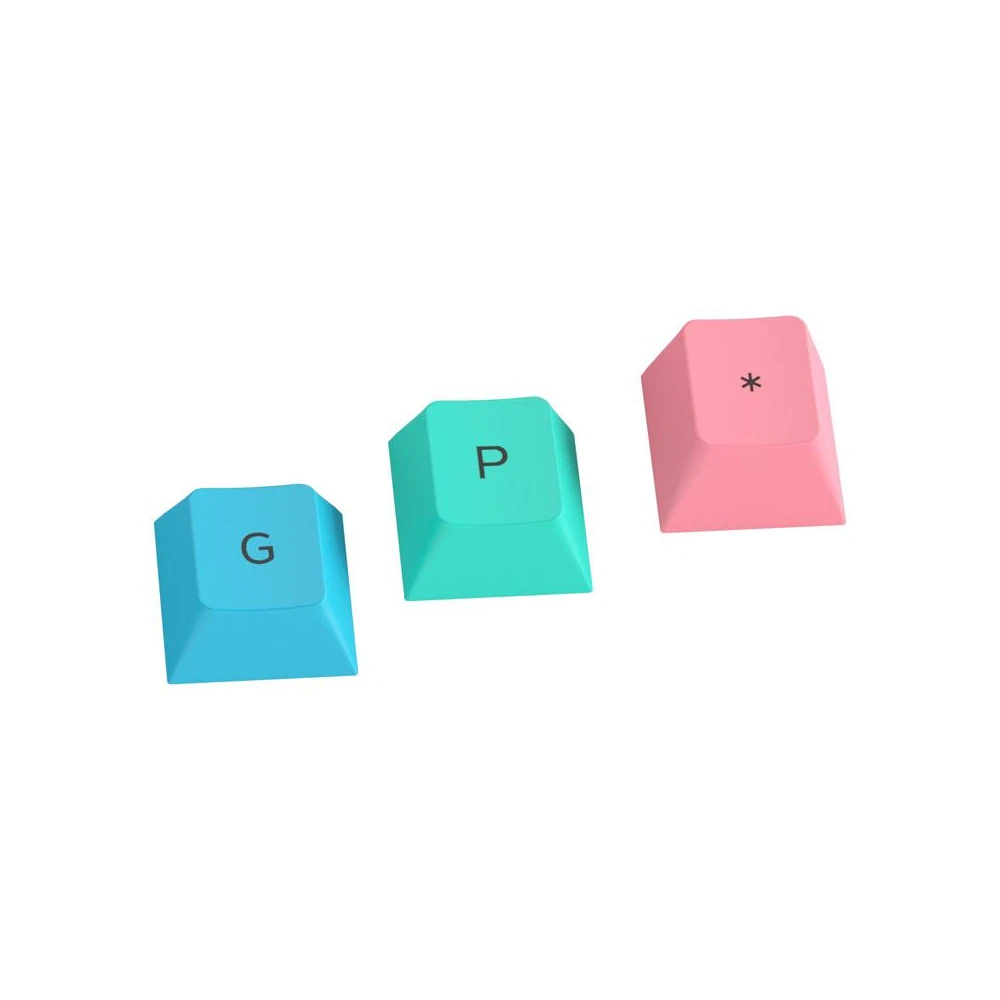 Капачки за механична клавиатура Glorious GPBT Doubleshot 114-Keycap Pastel US-Layout