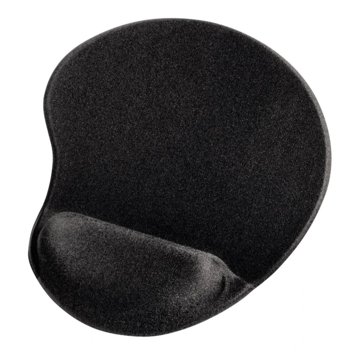 Пад за мишка HAMA Ergonomic 54779, Текстил, Черен