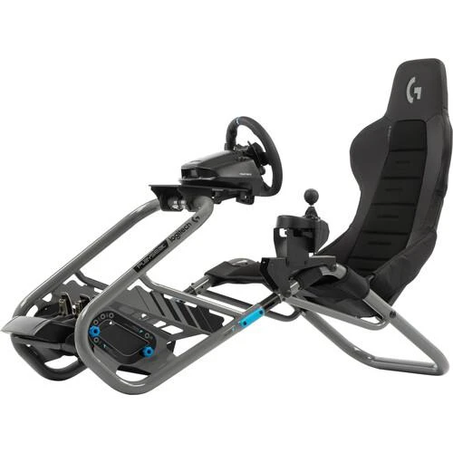 Геймърски стол Playseat Trophy Logitech G Edition, Сив