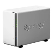 Мрежов сторидж Synology DS220j, за 2 диска, до 32TB, 1.4GHz, 512MB, Гигабит, USB3.0