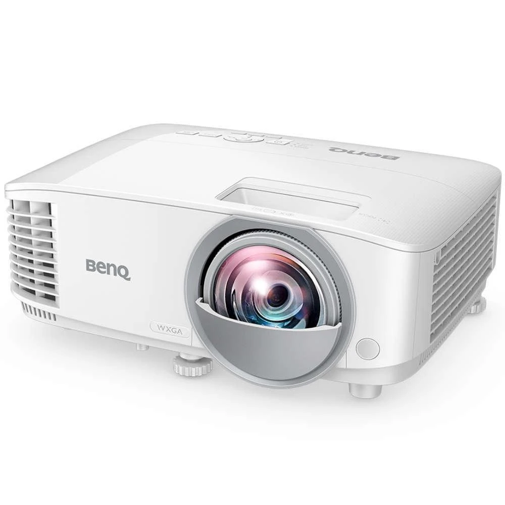 Видеопроектор BenQ MW809STH, DLP, WXGA, 3600 ANSI, 22 000:1, Късофокусен, бял