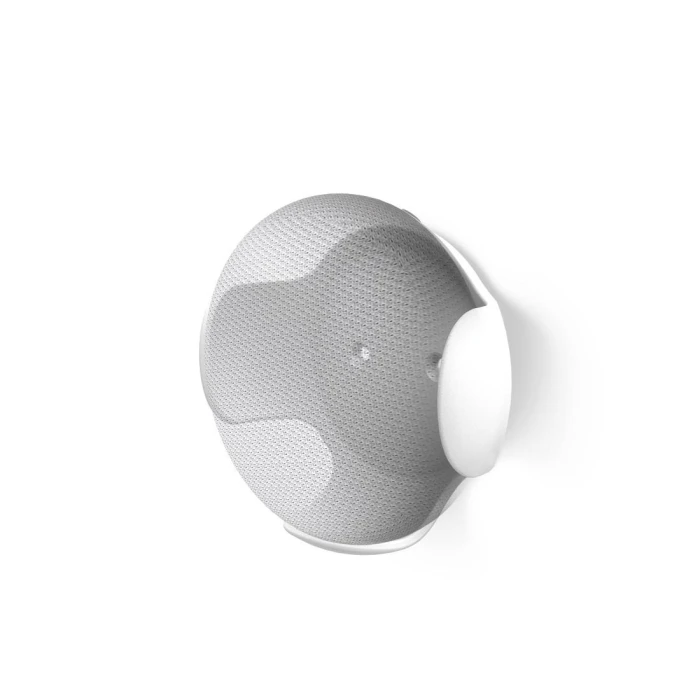 Стойка за стена за  Hama за Google Home/Nest mini, бял
