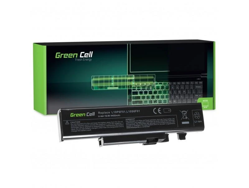 Батерия  за лаптоп  L10S6F01 for IBM Lenovo IdeaPad Y470 Y570 Y570A Y570N 10,8V 4400mAH GREEN CELL
